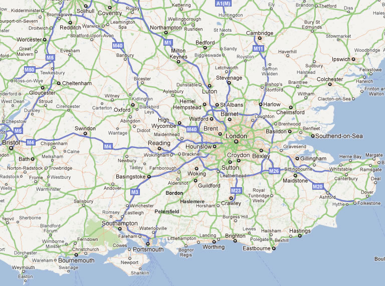dualhire.co.uk area map